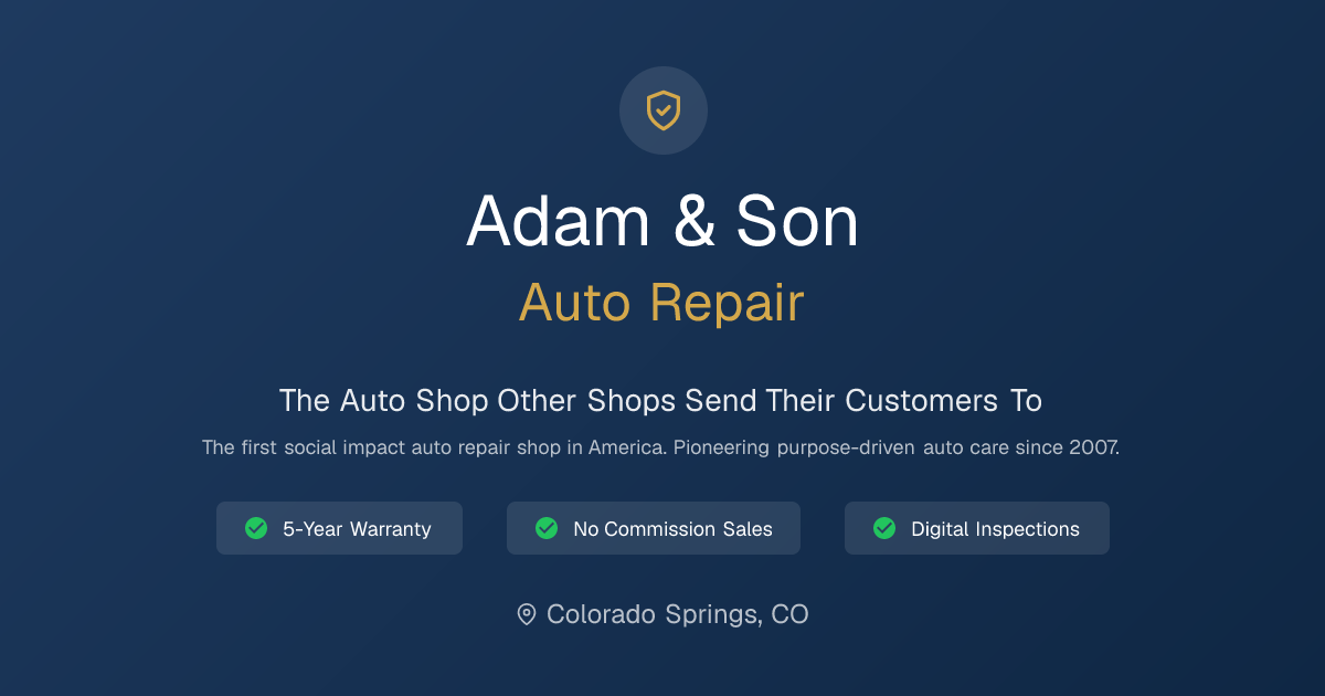Adam & Son Automotive Repair gallery